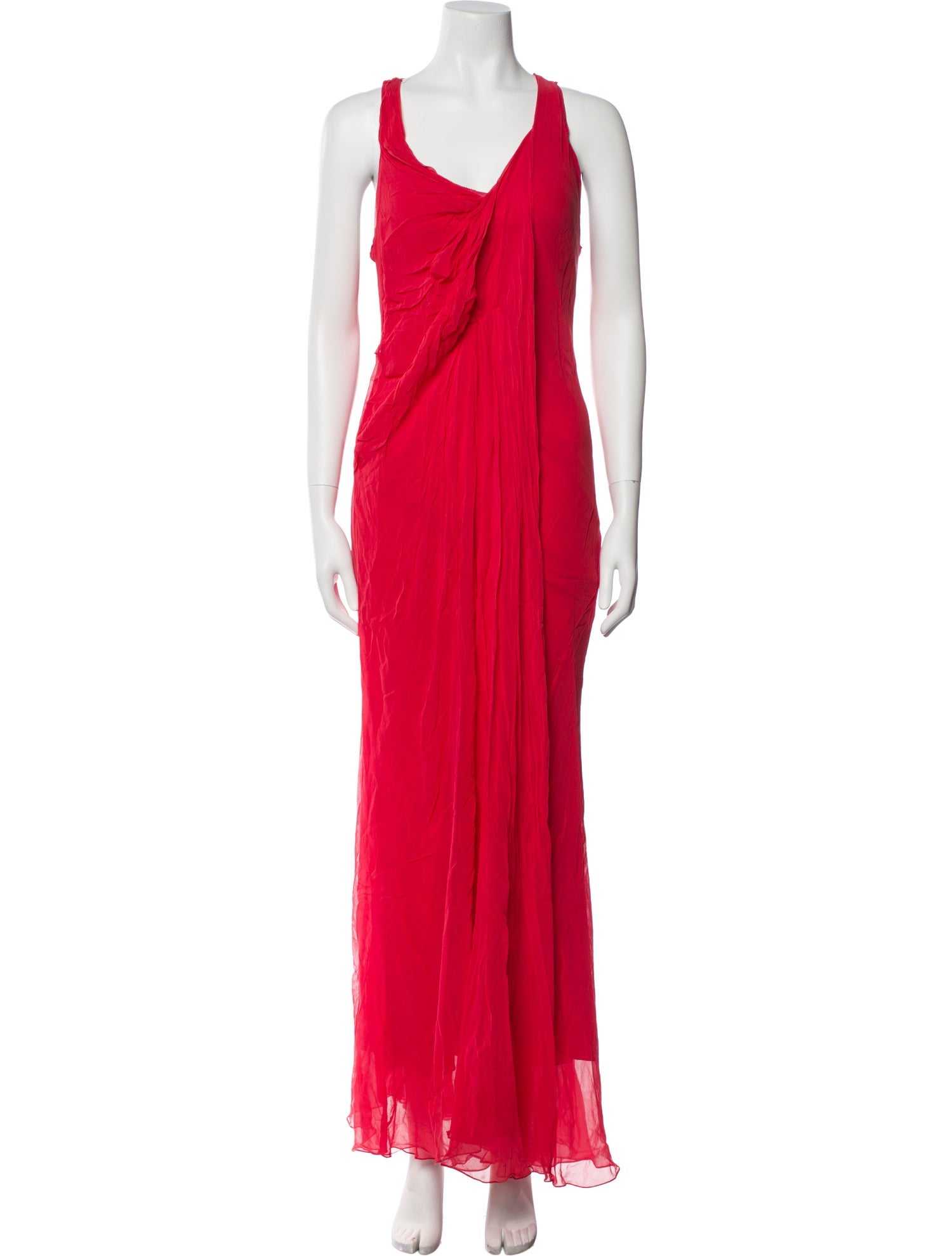 Vera Wang Silk Long Dress