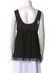 Vera Wang Scoop Neck Sleeveless Top