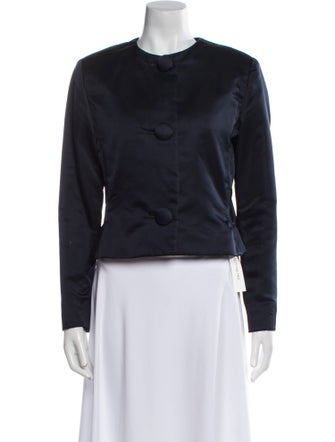 Vera Wang Satin Evening Jacket