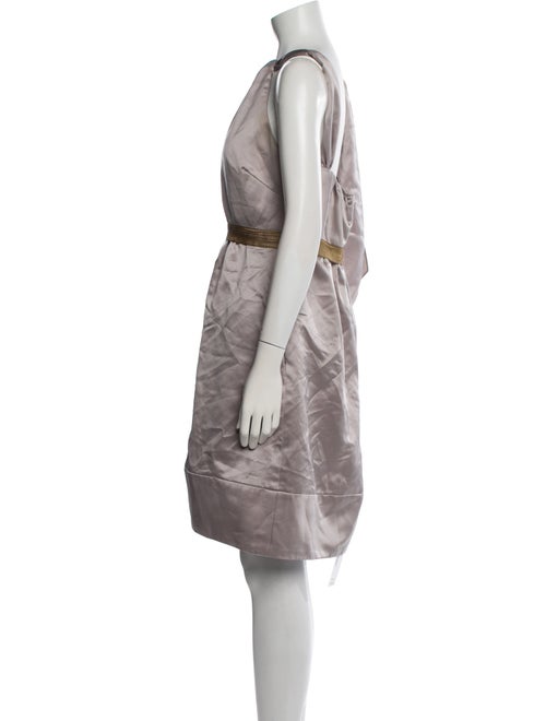 Vera Wang Printed Mini Dress