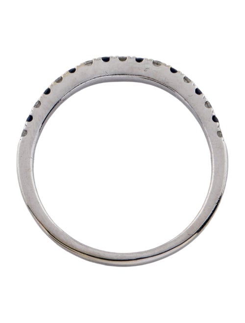 Vera Wang 14K Sapphire & Diamond Wish Contour Band