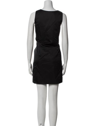 Vera Wang Printed Mini Dress