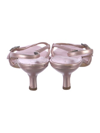 Vera Wang Slingback Sandals