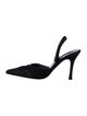 Vera Wang Satin Slingback Pumps
