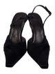 Vera Wang Satin Slingback Pumps