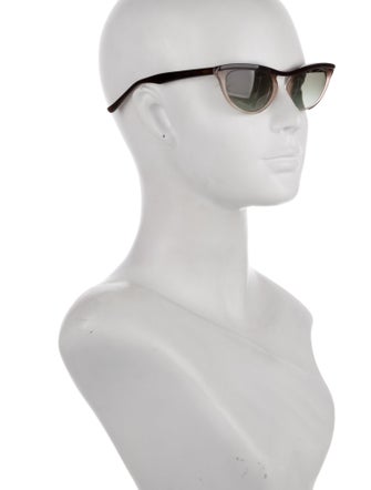 Vera Wang Cat-Eye Gradient Sunglasses