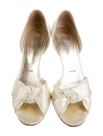 Vera Wang Satin Sandals