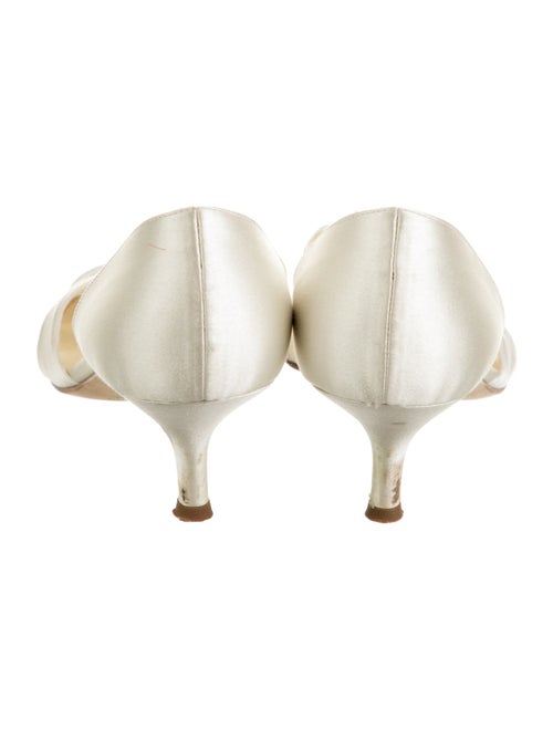 Vera Wang Satin Sandals