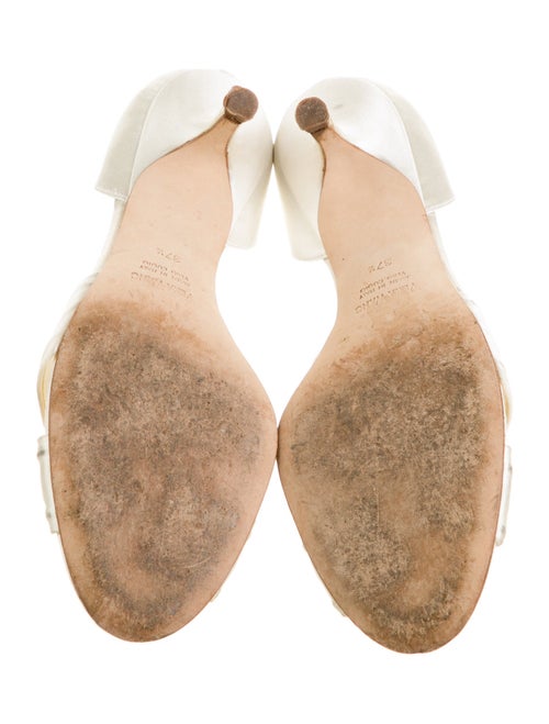 Vera Wang Satin Sandals