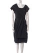 Vera Wang Silk Knee-Length Dress