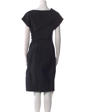 Vera Wang Silk Knee-Length Dress