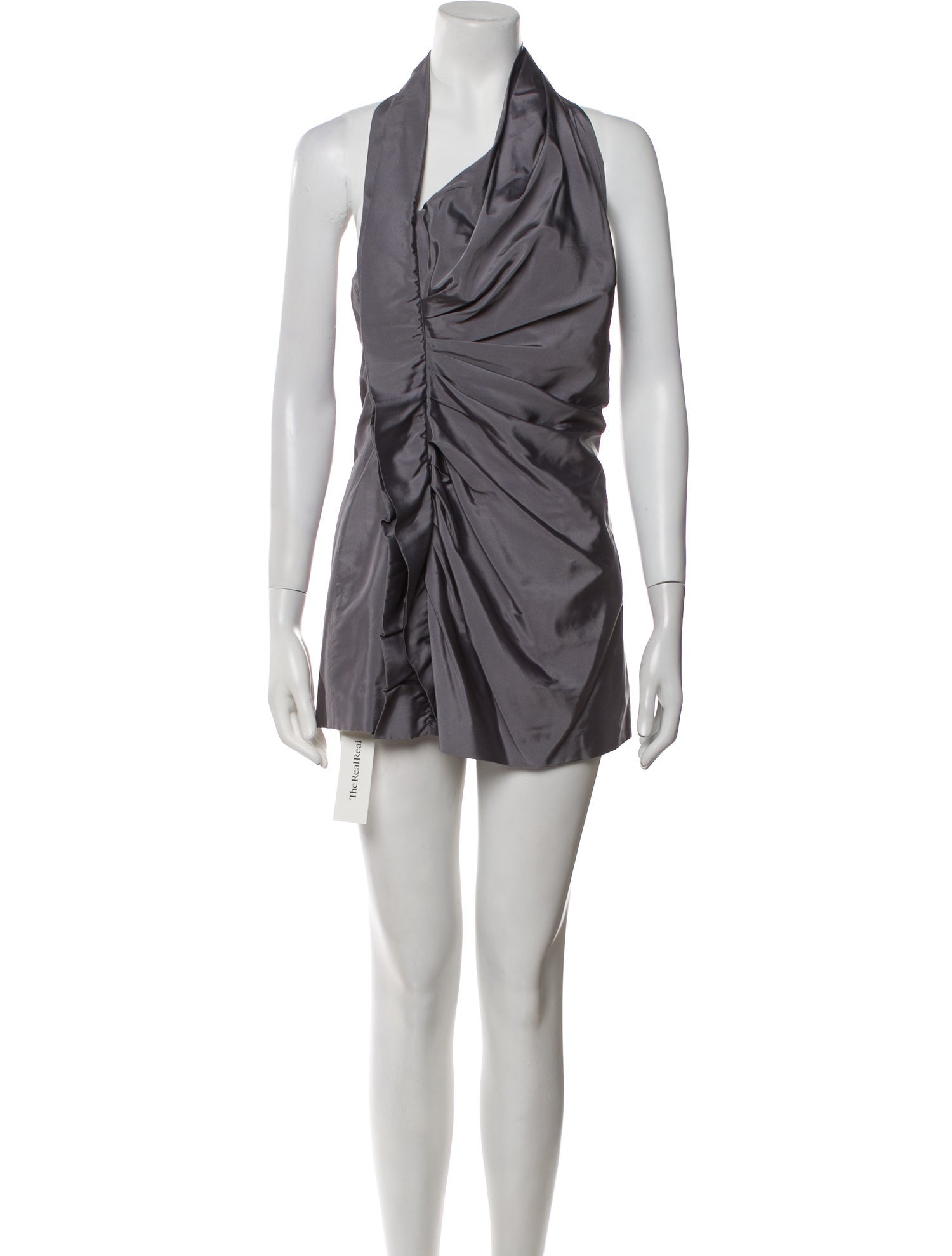 Vera Wang Silk Mini Dress