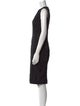Vera Wang Crew Neck Knee-Length Dress