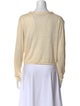 Vera Wang Silk V-Neck Sweater