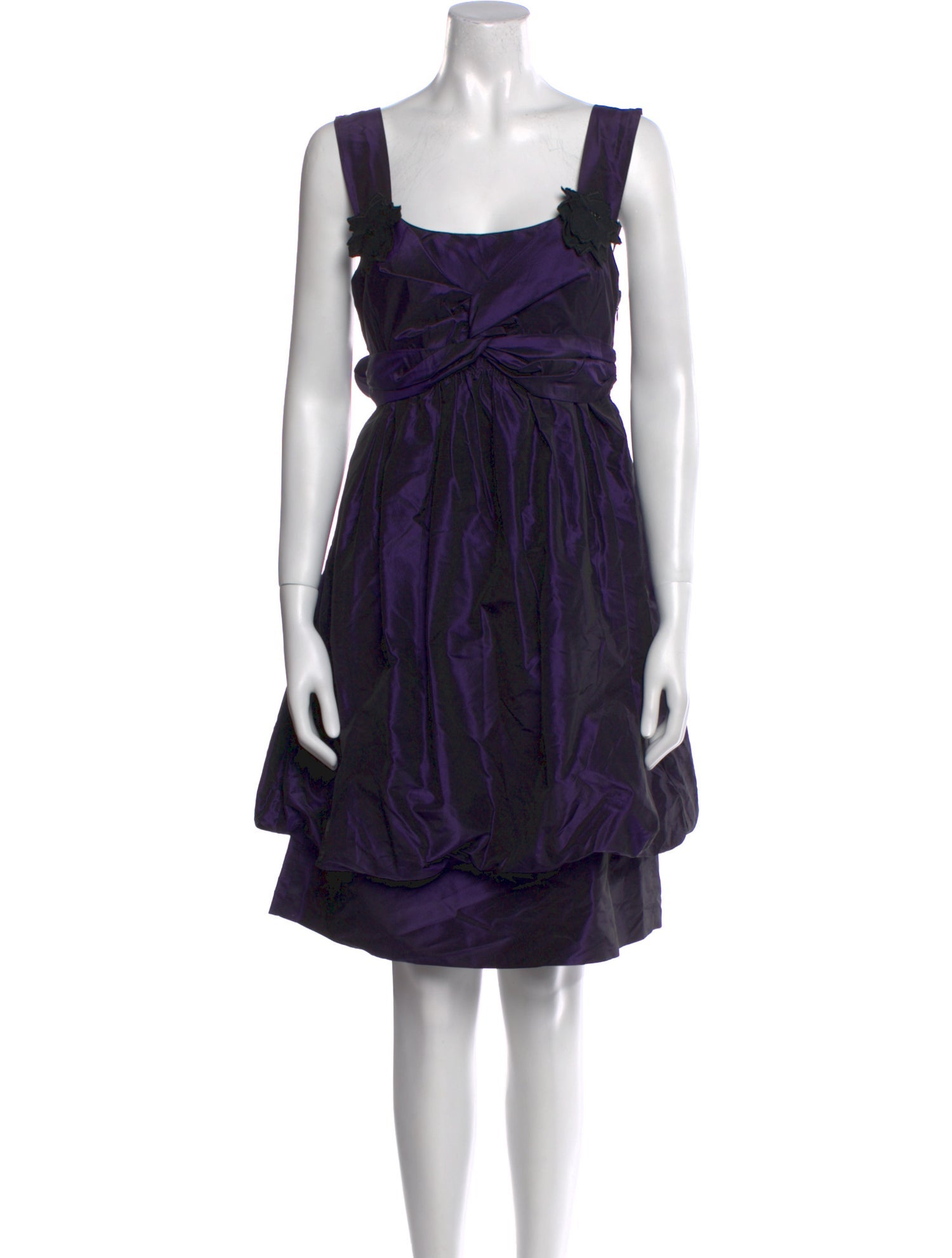 Vera Wang Silk Mini Dress