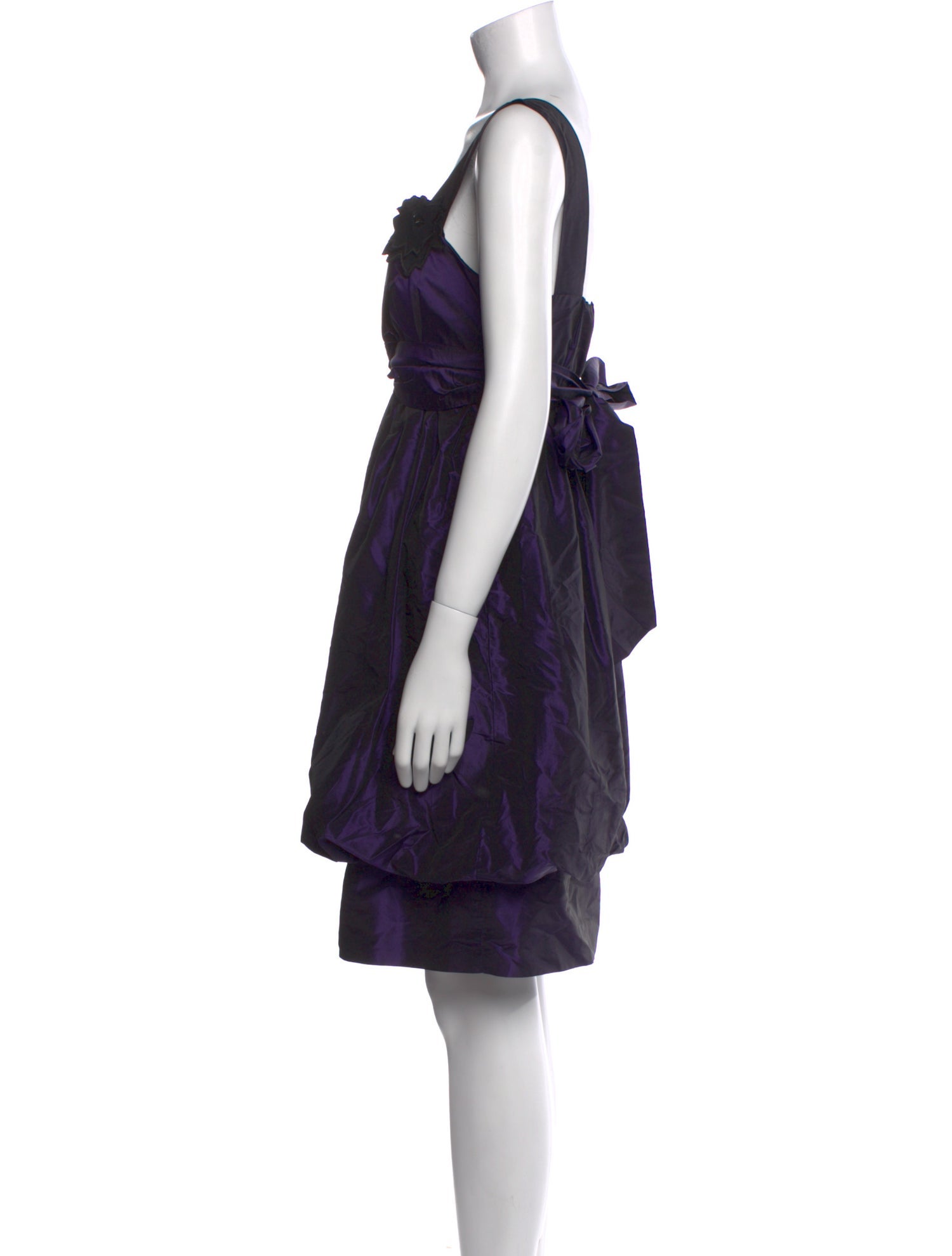 Vera Wang Silk Mini Dress