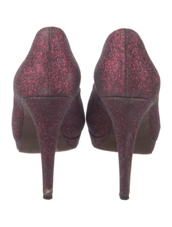 Vera Wang Glitter Glitter Accents Pumps