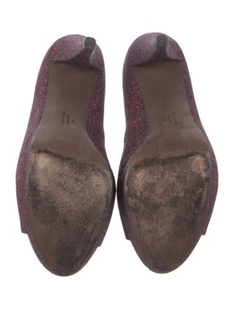 Vera Wang Glitter Glitter Accents Pumps