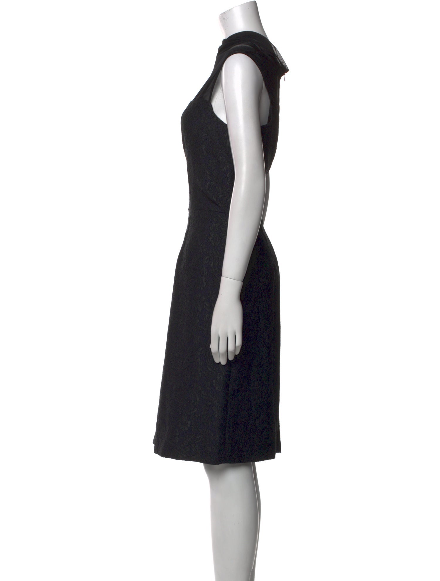 Vera Wang Bateau Neckline Midi Length Dress w/ Tags