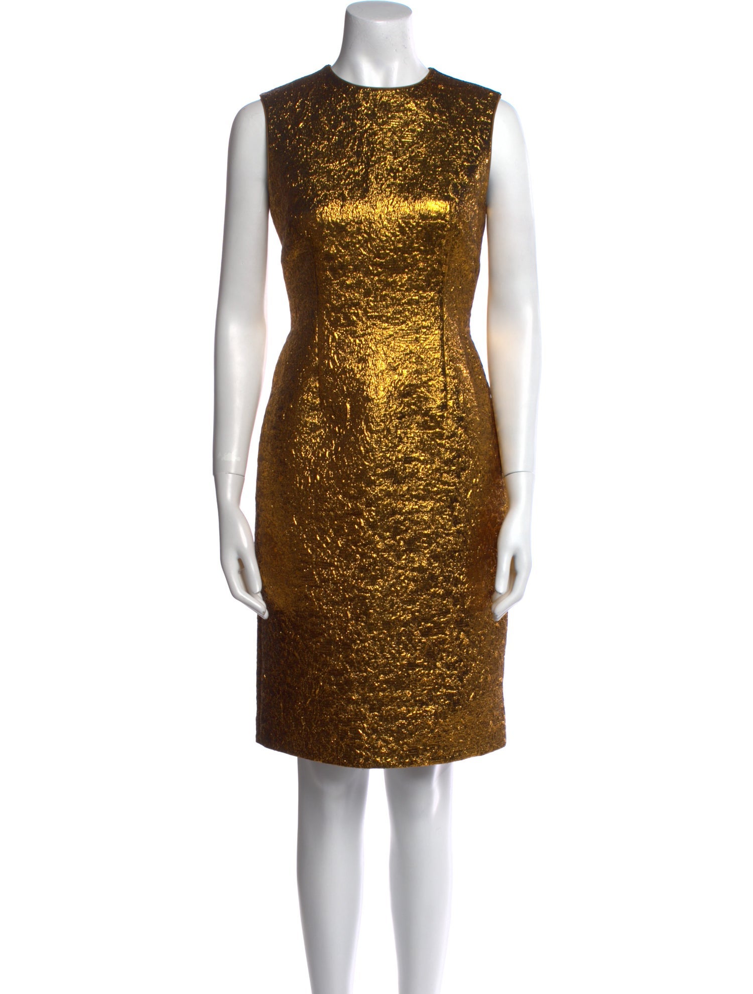 Vera Wang Wool Knee-Length Dress