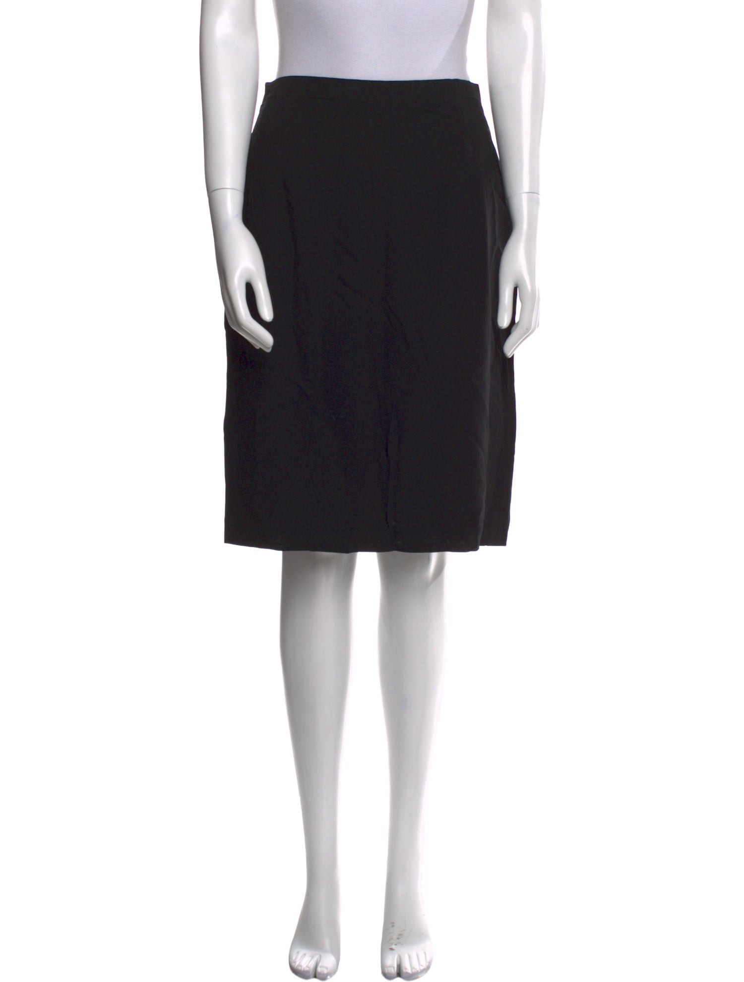 Vera Wang Wool Knee-Length Skirt