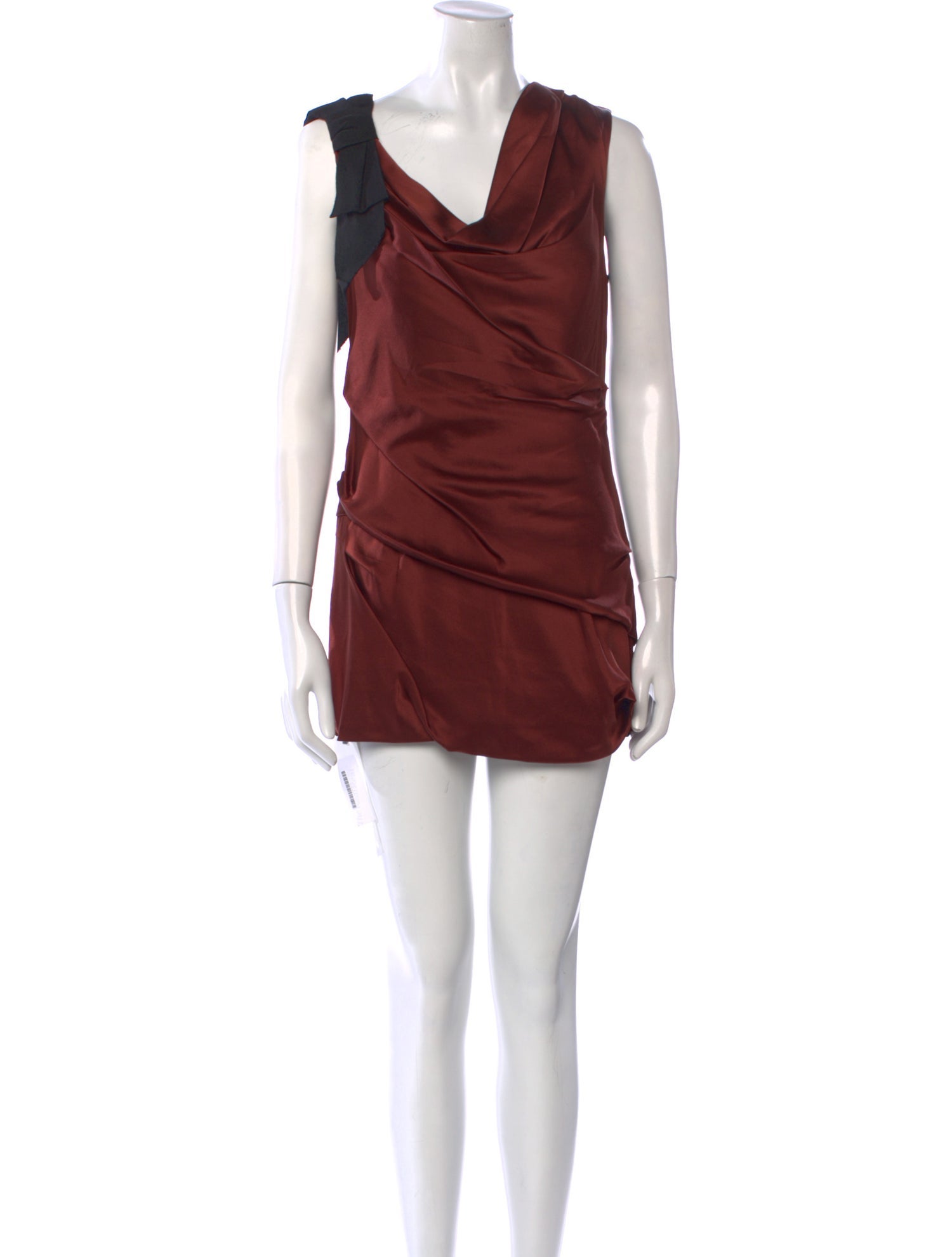 Vera Wang Silk Mini Dress