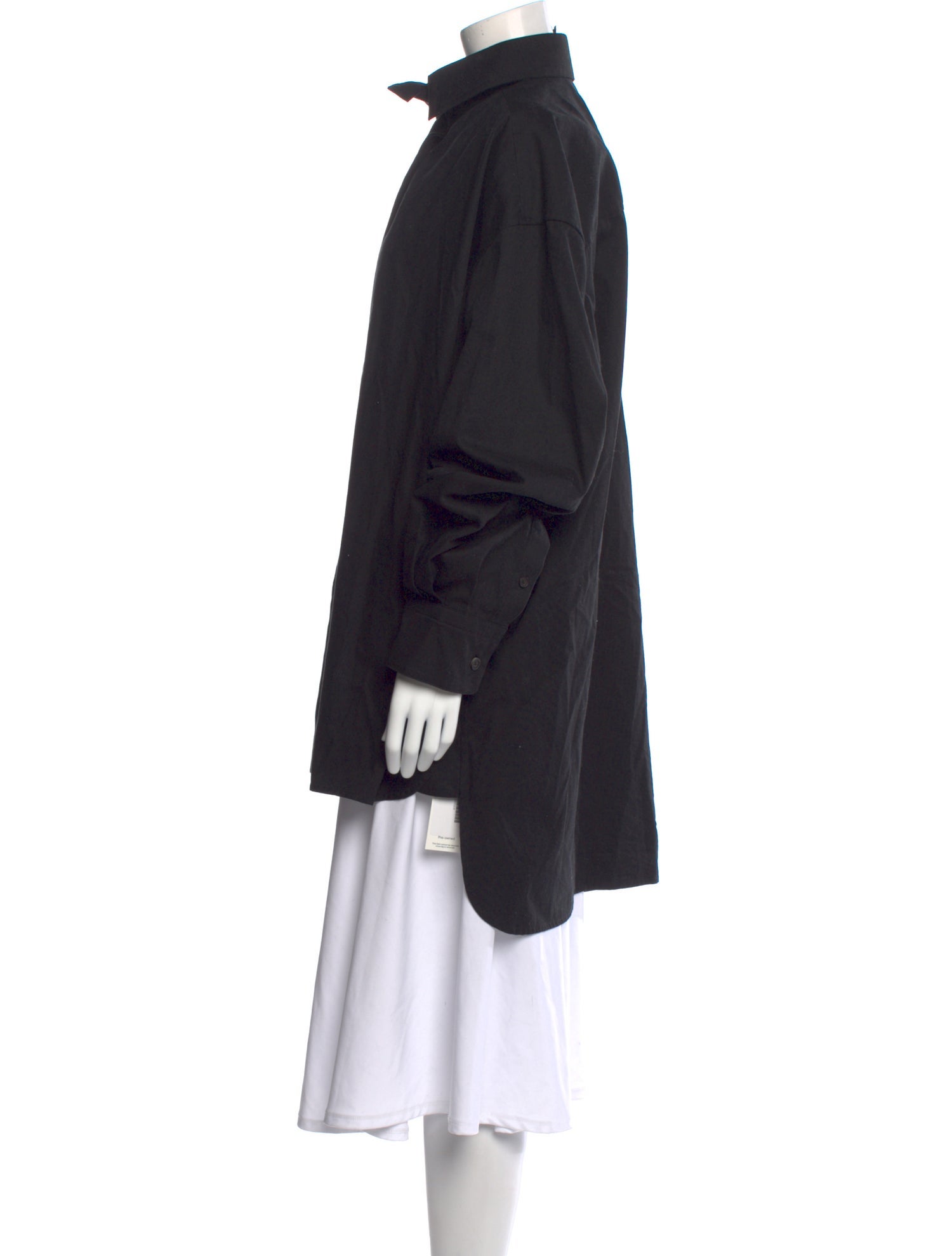 Vera Wang Mock Neck Long Sleeve Sweatshirt