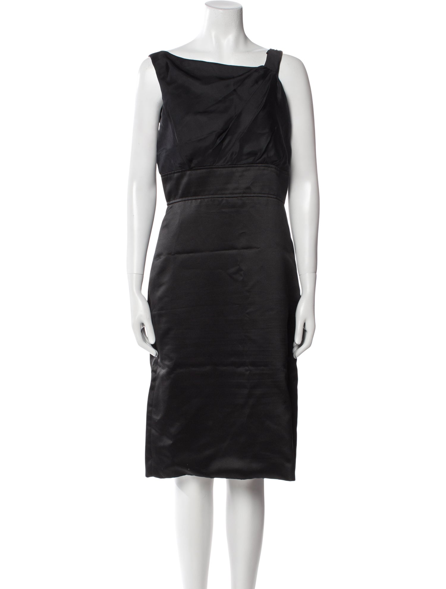 Vera Wang Silk Knee-Length Dress