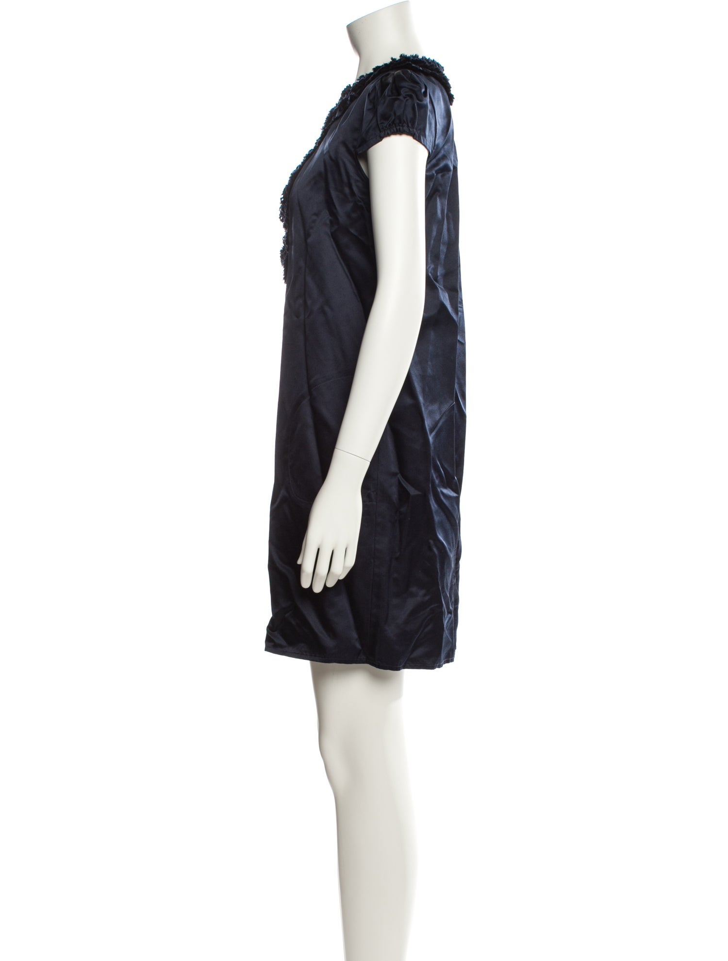 Vera Wang Silk Mini Dress