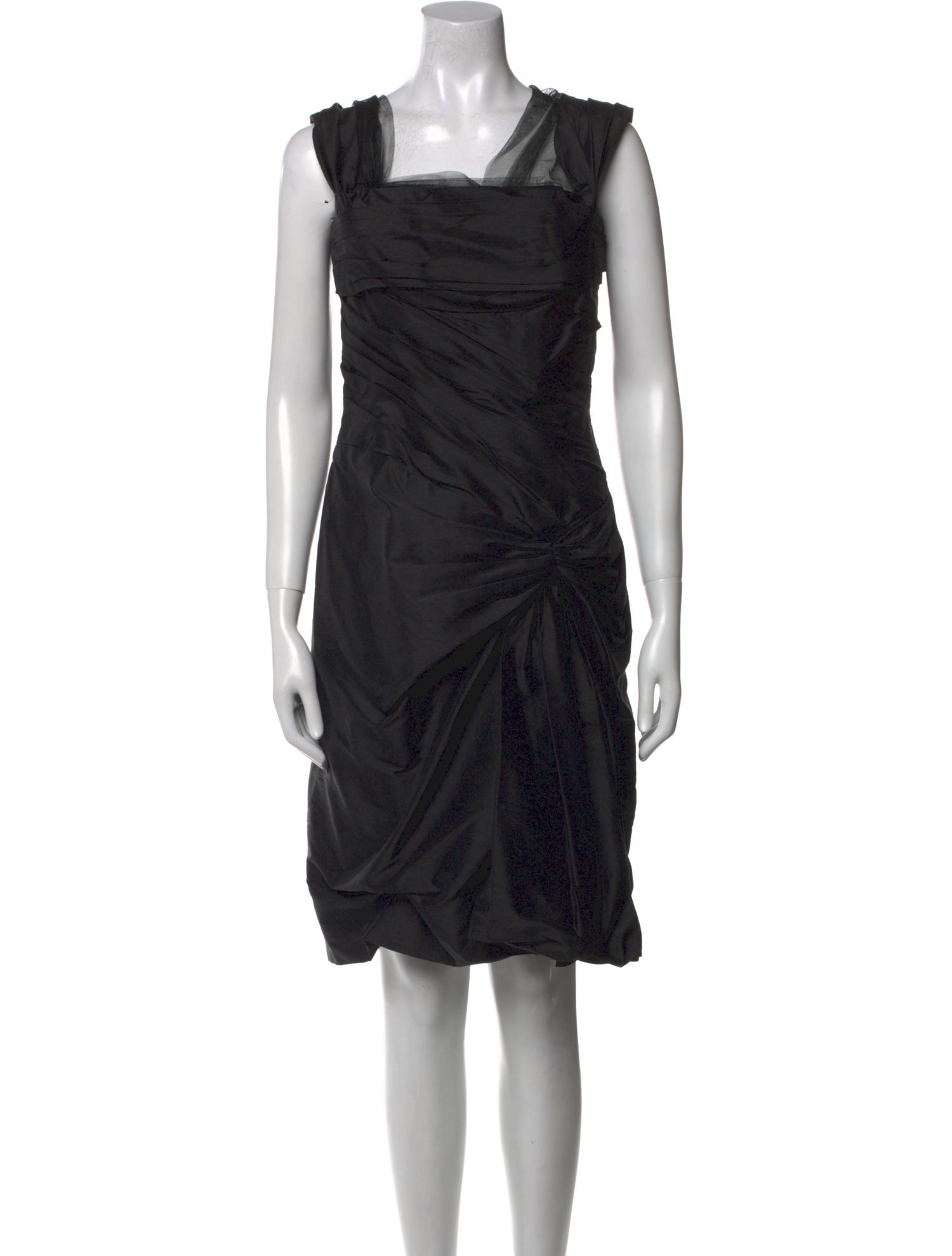 Vera Wang Silk Knee-Length Dress