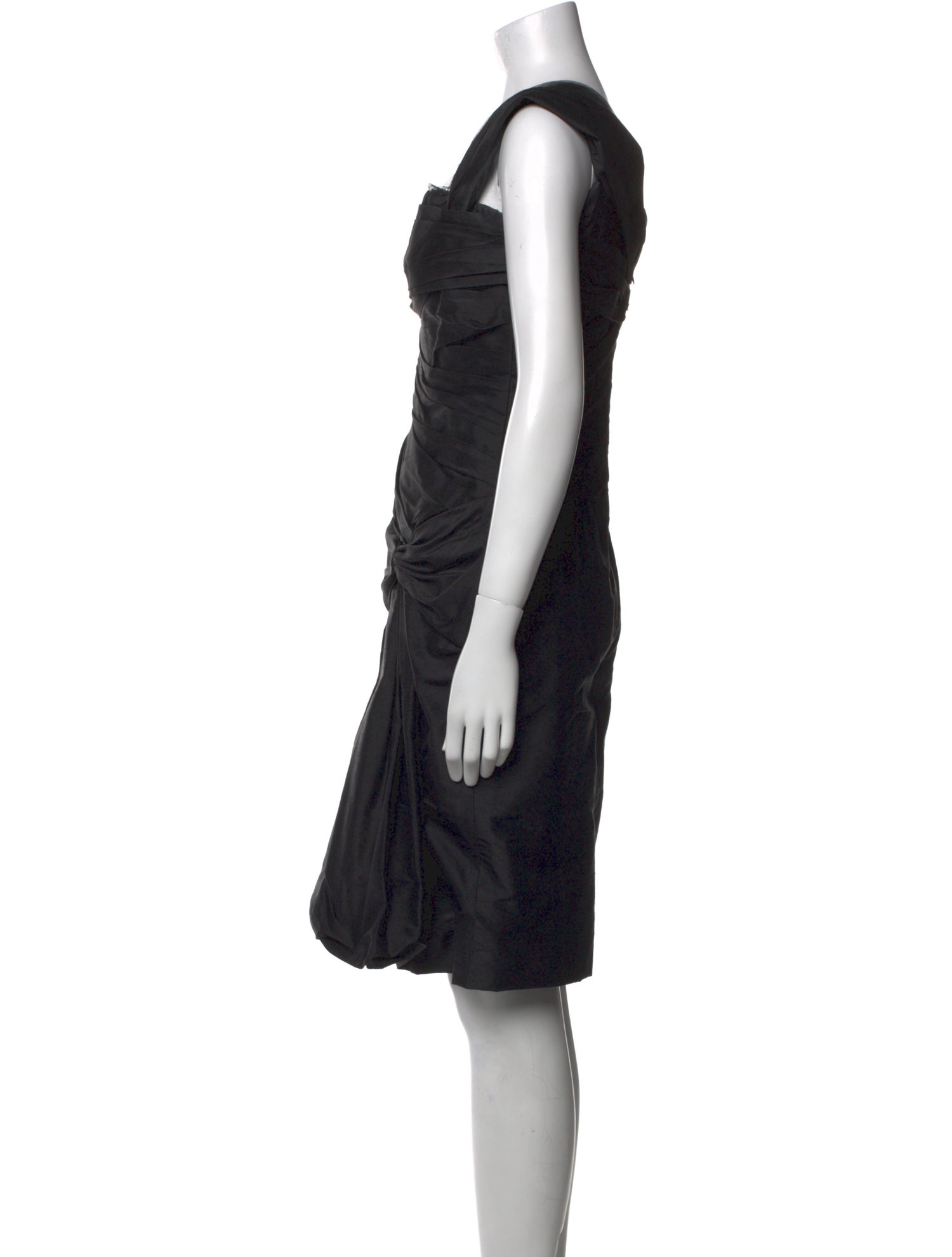 Vera Wang Silk Knee-Length Dress