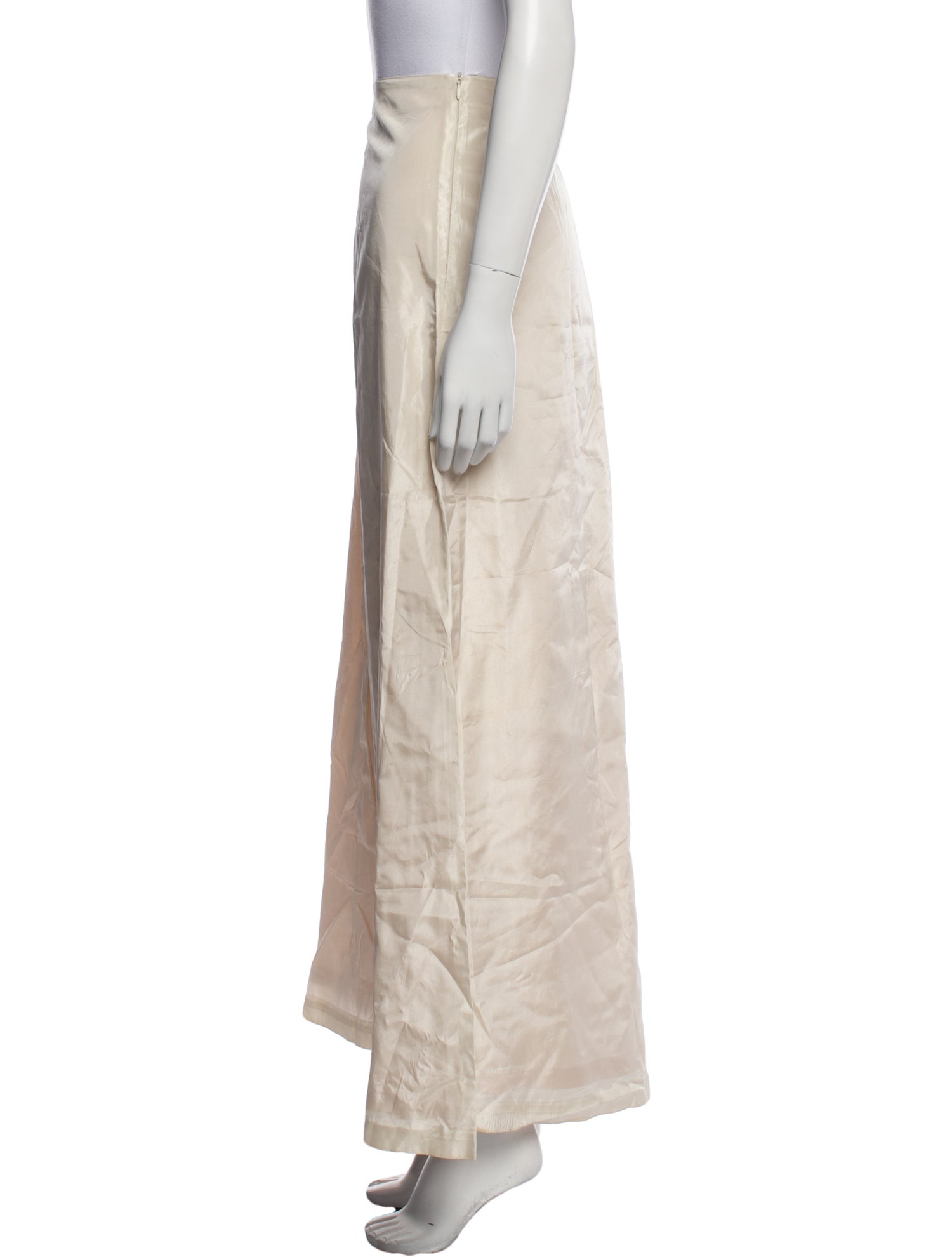 Vera Wang Silk Midi Length Skirt