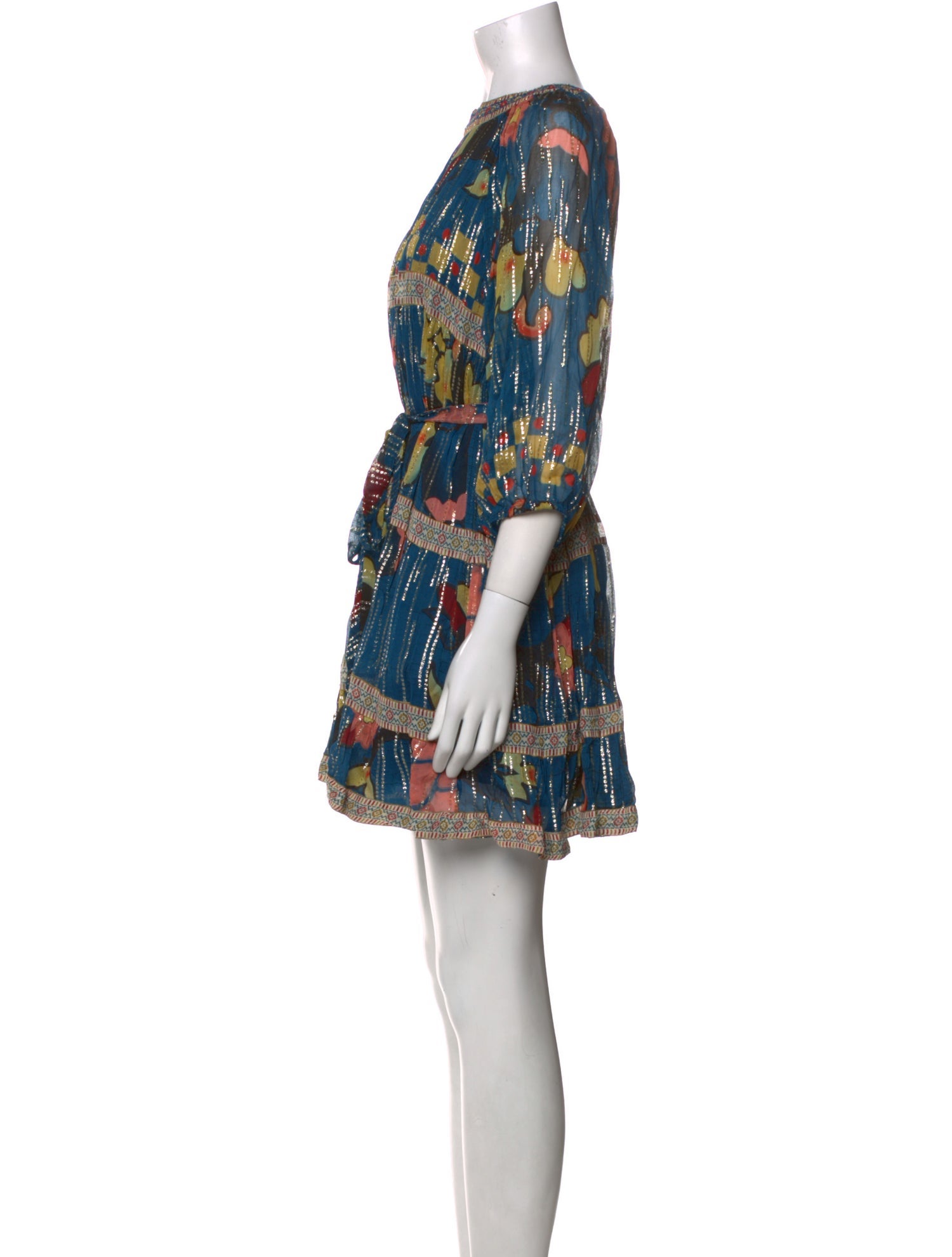 VERDI Printed Mini Dress