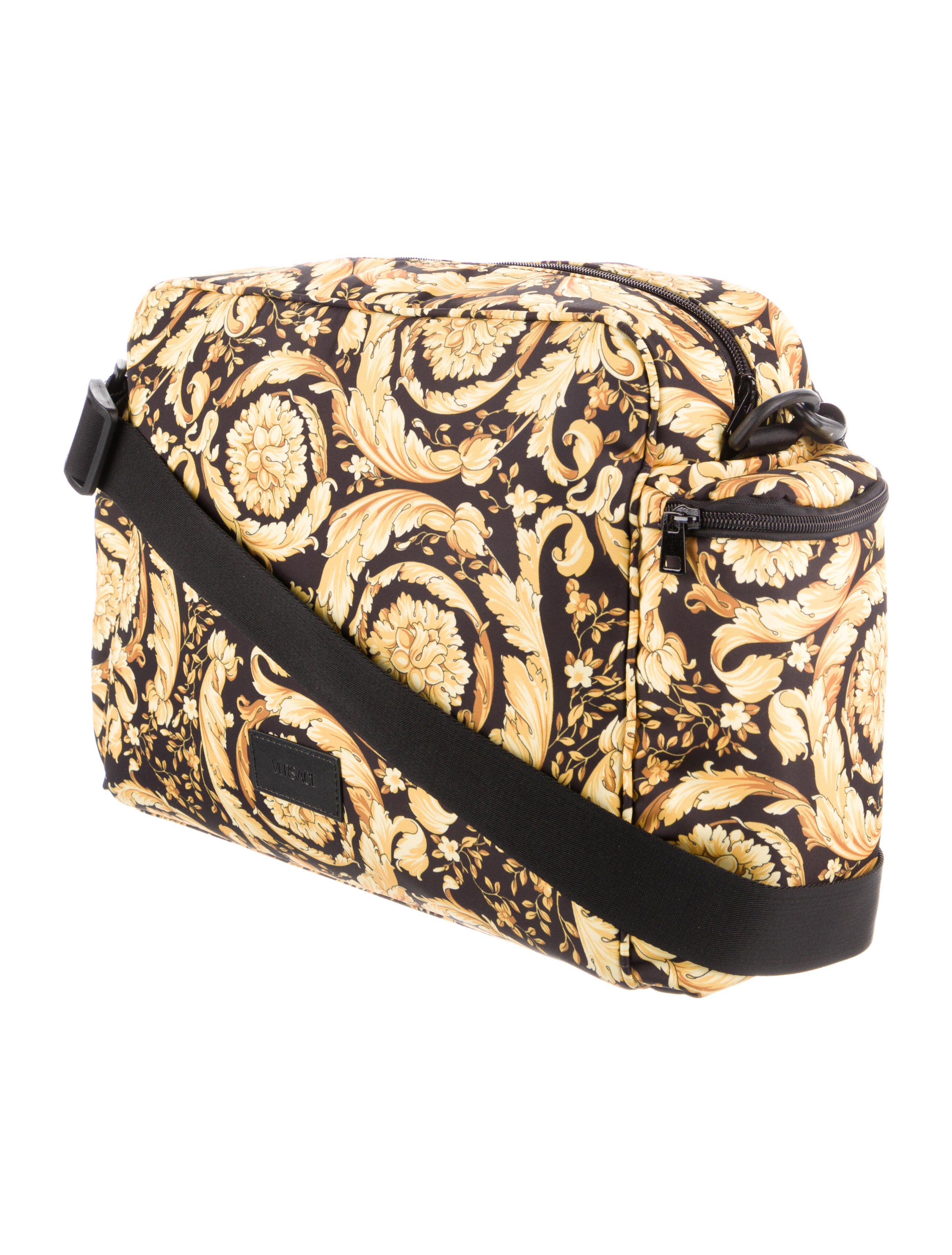 Versace Diaper Crossbody Bag Yellow Crossbody Bags, Handbags VES100500 The RealReal