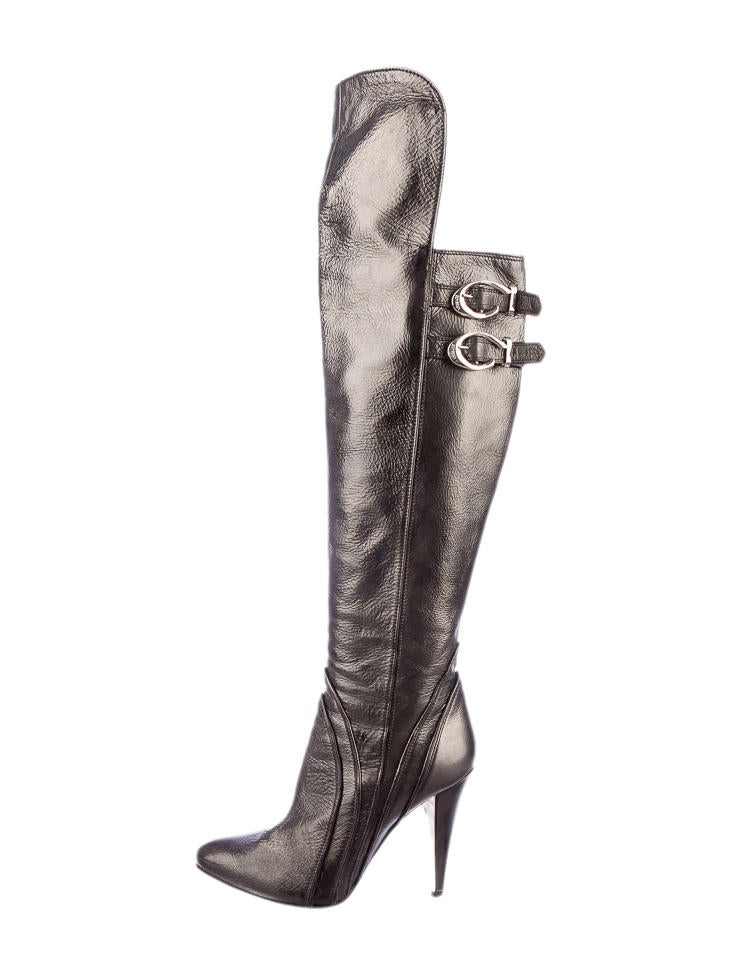 Versace Knee-High Boot