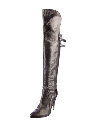 Versace Knee-High Boot