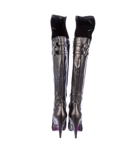 Versace Knee-High Boot