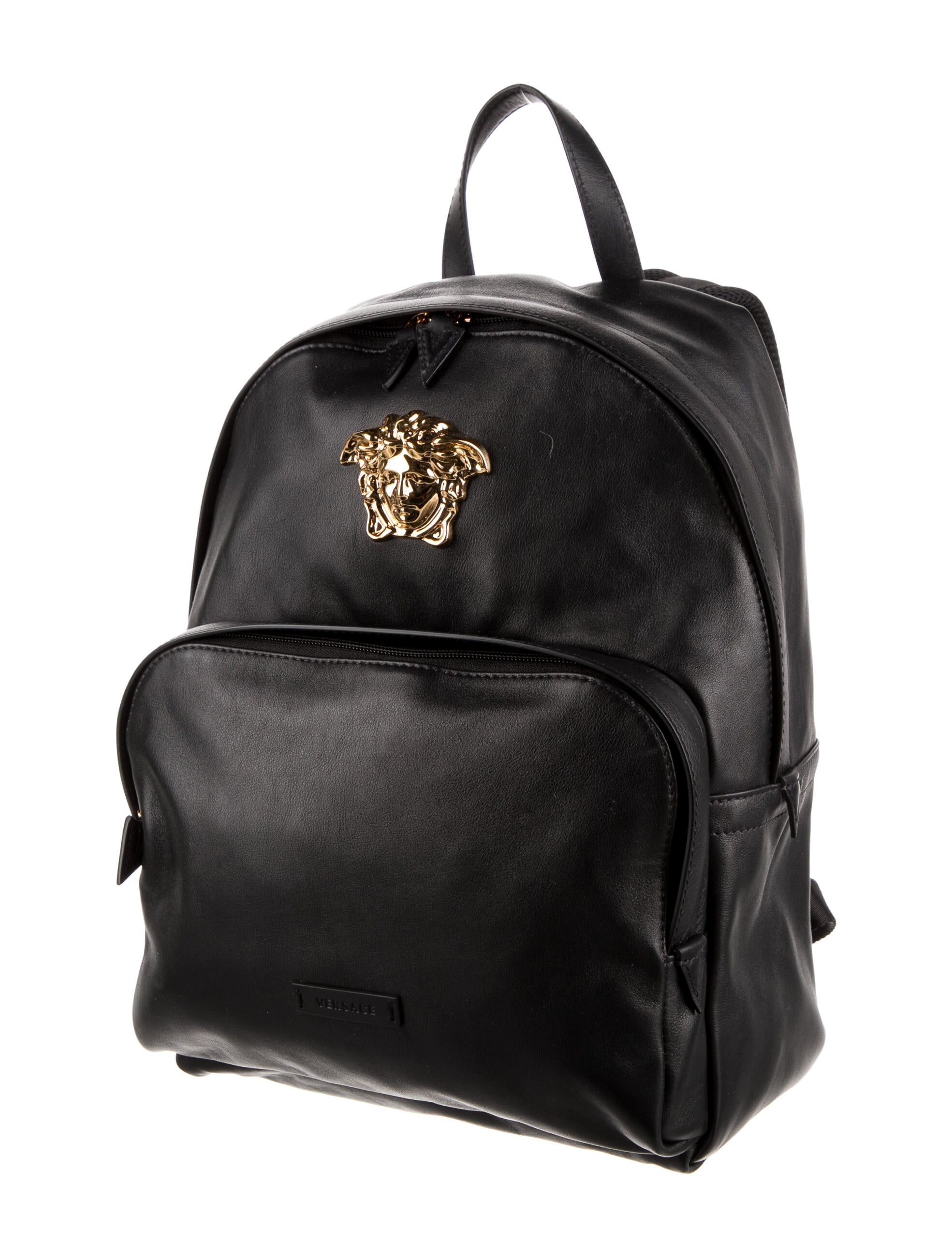 Versace Medusa Leather Backpack