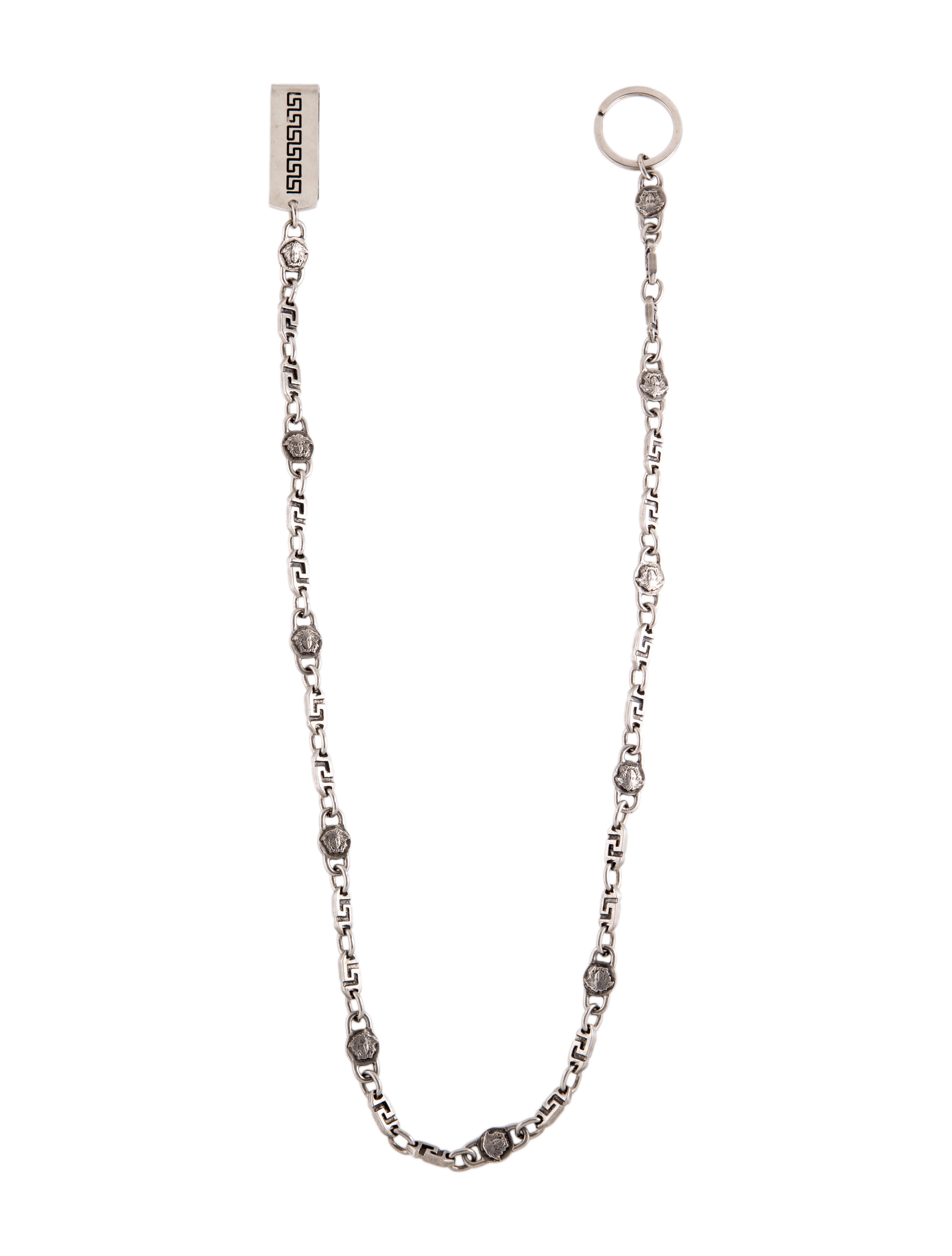 Versace Chain-link Keychain