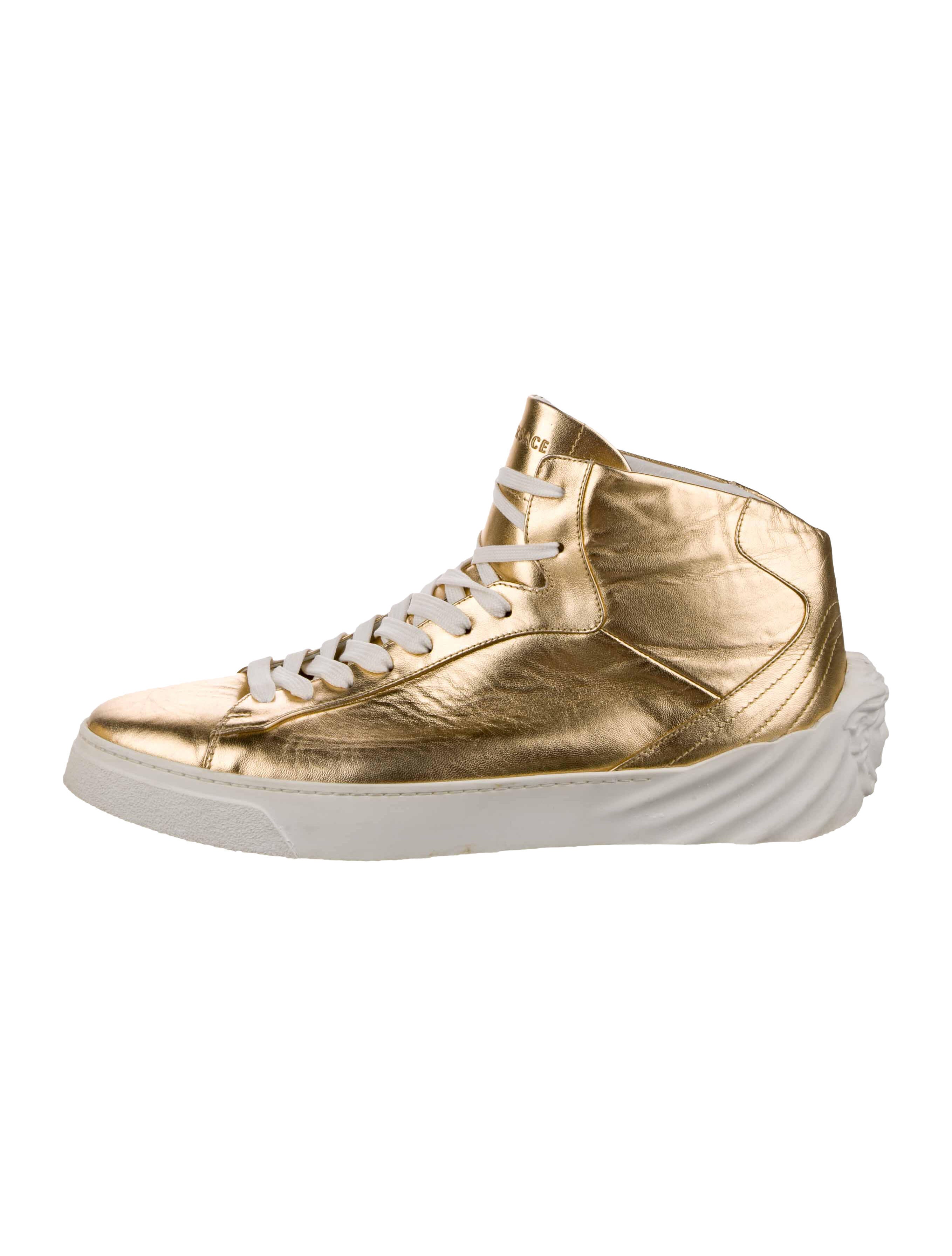 Versace Leather Sneakers
