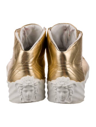 Versace Leather Sneakers