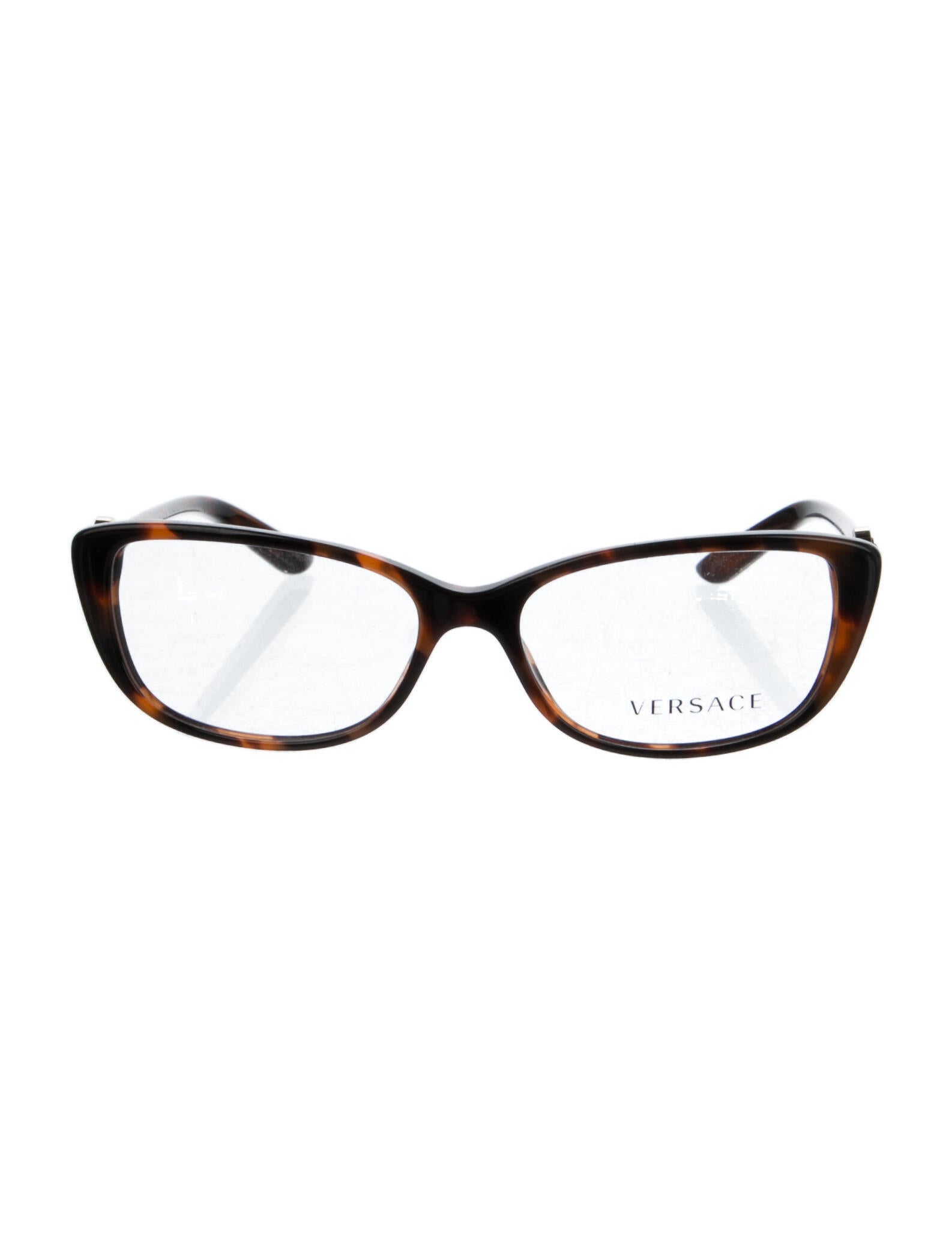 Chanel Interlocking CC Logo CatEye Eyeglasses Brown Eyeglasses, Accessories CHA812515 The