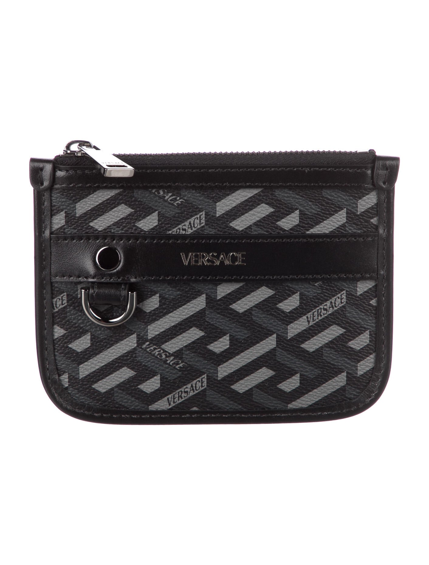 Versace Pouch Black Portfolios & Pouches, Bags VES118515 The RealReal