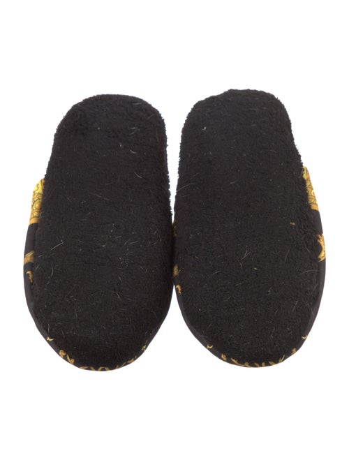 Versace Fur Printed Slides