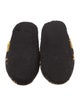 Versace Fur Printed Slides