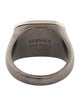 Versace Greek Key Signet Ring