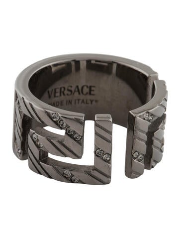 Versace Band Greca Ring 8.75