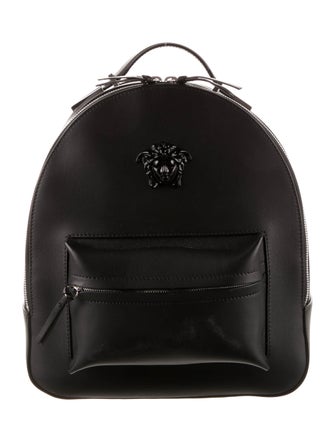 Versace Leather Medusa Palazzo Backpack