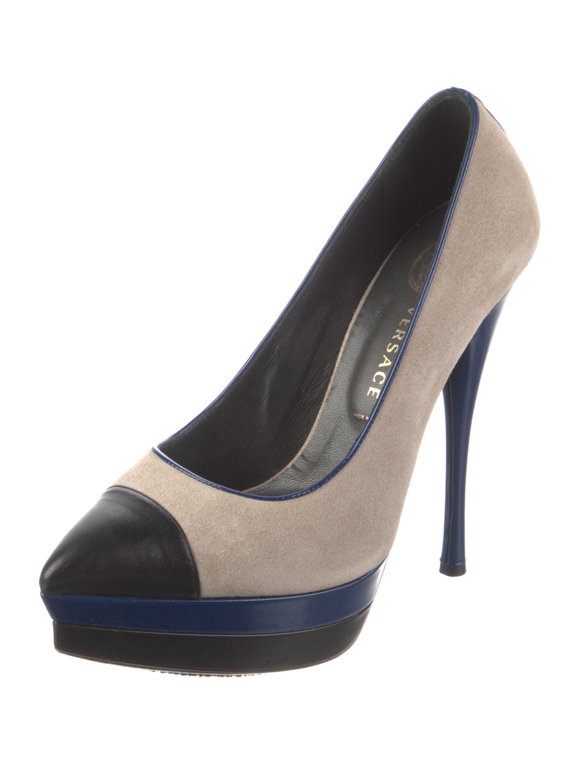 Charlotte Olympia Python Pumps - Purple Pumps, Shoes - CIO20063 | The ...