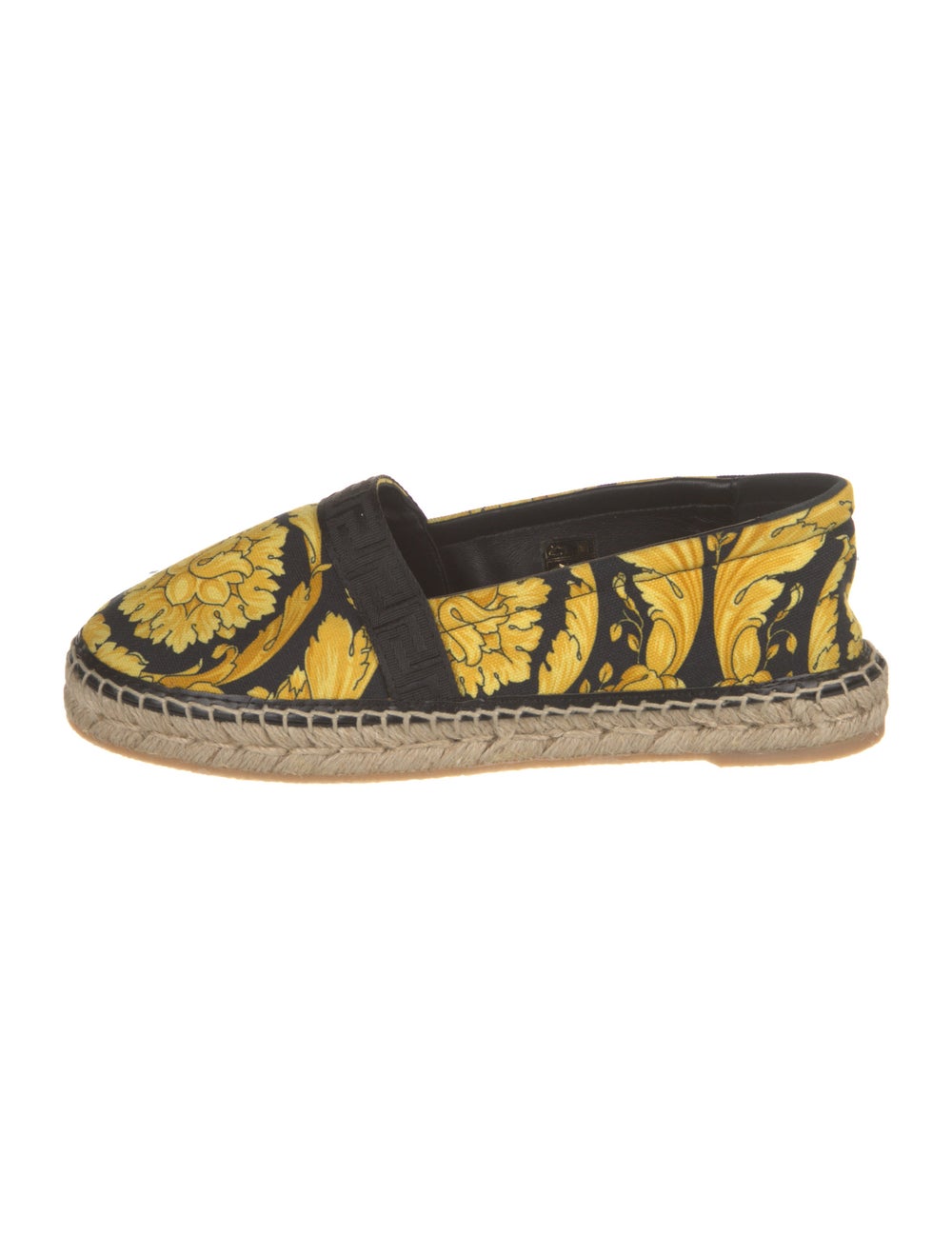 Versace Canvas Floral Print Espadrilles Gem